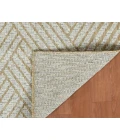 Maryland Abbel Champagne Geometric Indoor/Outdoor Area Rug