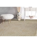 Maryland Abbel Champagne Geometric Indoor/Outdoor Area Rug