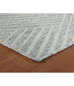 Amer Maryland Abbel Cream Geometric Indoor/Outdoor Rug 28" x 96"