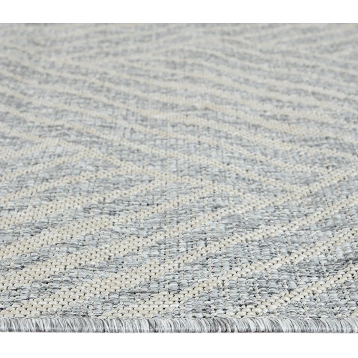Maryland Abbel Cream Geometric Indoor/Outdoor Area Rug