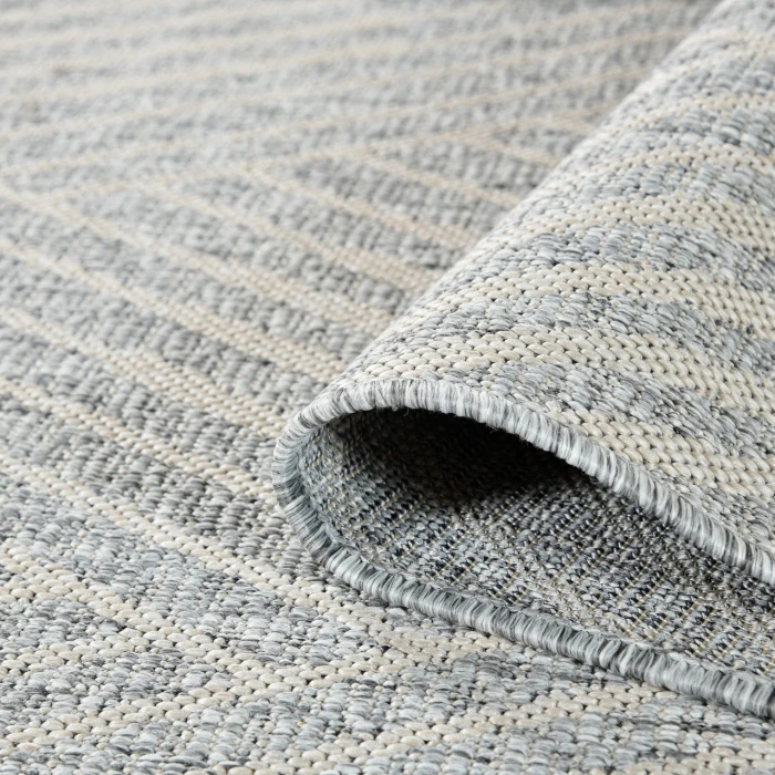 Maryland Abbel Cream Geometric Indoor/Outdoor Area Rug