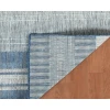 Amer Maryland Blessy Blue Striped Indoor/Outdoor Rug 28" x 96"
