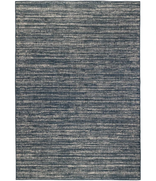 Maryland Cecil Blue Striped Indoor/Outdoor Area Rug