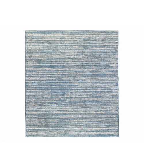 Maryland Cecil Blue Striped Indoor/Outdoor Area Rug