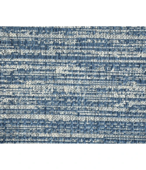 Maryland Cecil Blue Striped Indoor/Outdoor Area Rug