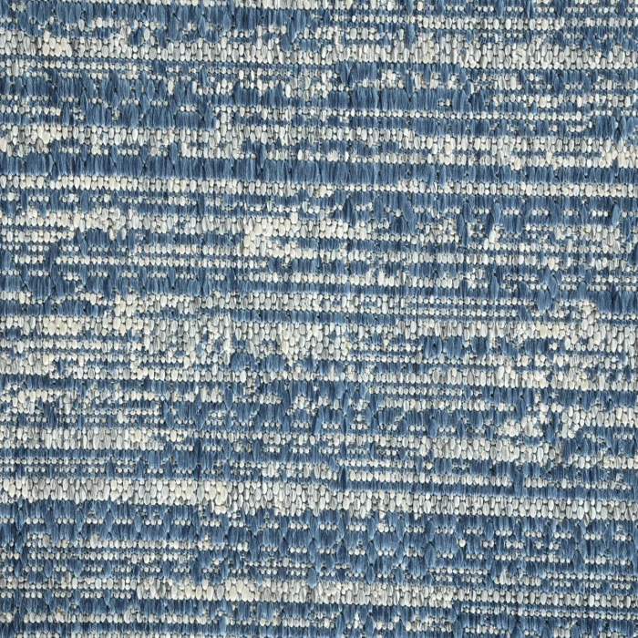 Maryland Cecil Blue Striped Indoor/Outdoor Area Rug