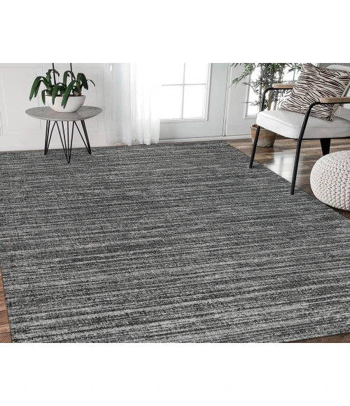 Maryland Cecil Iron Striped Indoor/Outdoor Area Rug