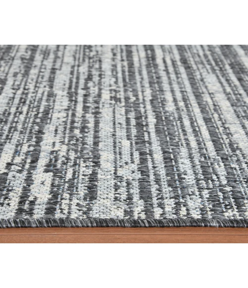 Maryland Cecil Iron Striped Indoor/Outdoor Area Rug