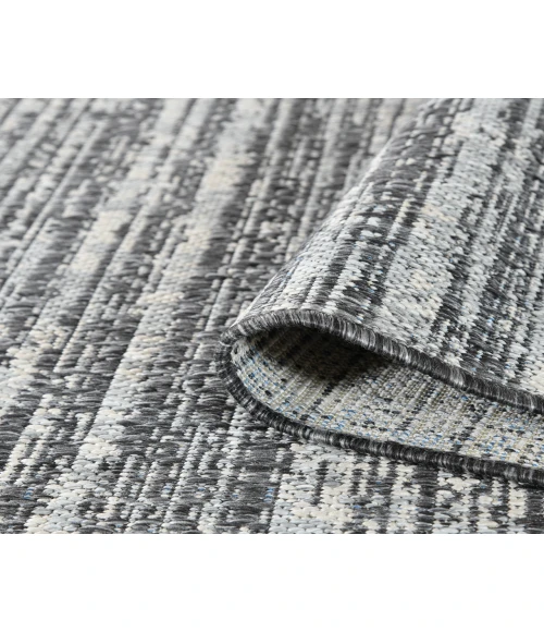 Maryland Cecil Iron Striped Indoor/Outdoor Area Rug