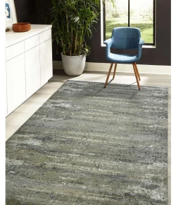 Amer Mystique Stone Blue MYS-12 12ft. x 15ft. Rect. Rug