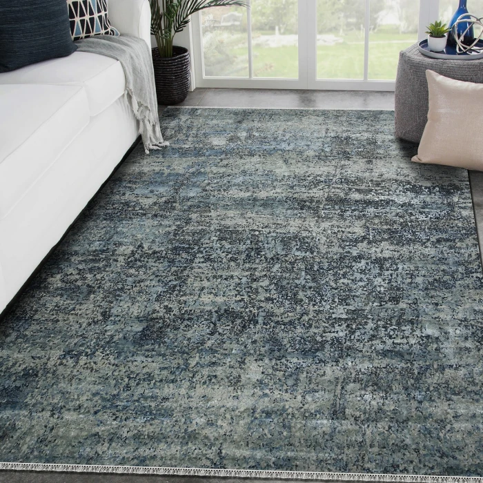 Amer Mystique Polo Blue MYS-25 10ft. x 14ft. Rect. Rug