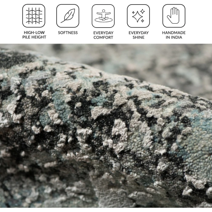 Amer Mystique Grayish Blue MYS-27 10ft. x 14ft. Rect. Rug