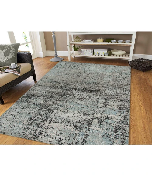 Amer Mystique Grayish Blue MYS-27 9ft. x 12ft. Rect. Rug