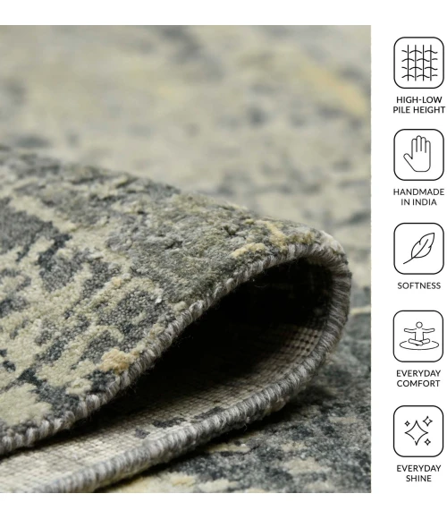 Amer Mystique Silver MYS-47 13ft. x 18ft. Rect. Rug