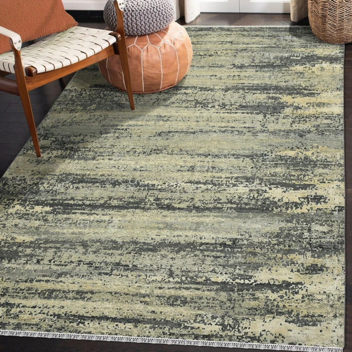 Amer Mystique Silver MYS-47 8ft. x 10ft. Rect. Rug