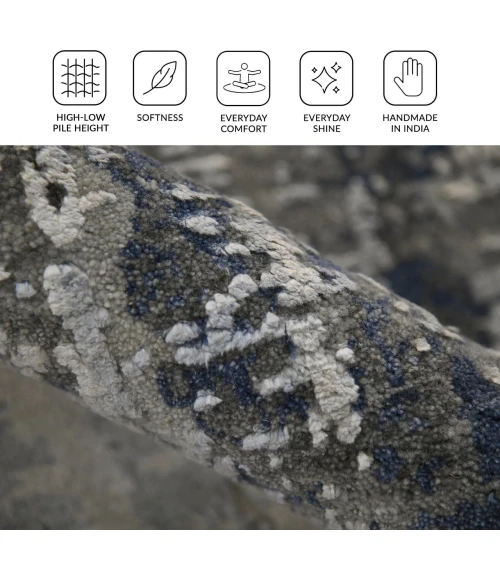 Amer Mystique Blue MYS-48 2ft. x 3ft. Rect. Rug