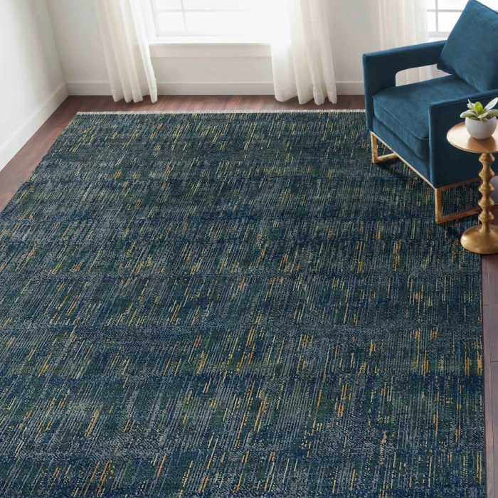 Amer Nashville Deep Green NAS-14 9ft. x 12ft. Rect. Rug