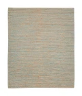 Amer Naturals Sinclair Blue Organic Jute/Cotton Flatweave Area Rug 8'x10'