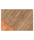 Amer Naturals Sinclair Brown Organic Jute/Cotton Flatweave Area Rug 5'x8'