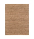 Amer Naturals Sinclair Brown Organic Jute/Cotton Flatweave Area Rug 5'x8'