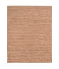 Amer Naturals Sinclair Orange Organic Jute/Cotton Flatweave Area Rug 8'x10'