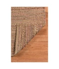 Amer Naturals Sinclair Pink Organic Jute/Cotton Flatweave Area Rug 3'x5'