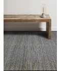 Amer Naturals Sinclair Navy Organic Jute/Cotton Flatweave Area Rug 8'x10'