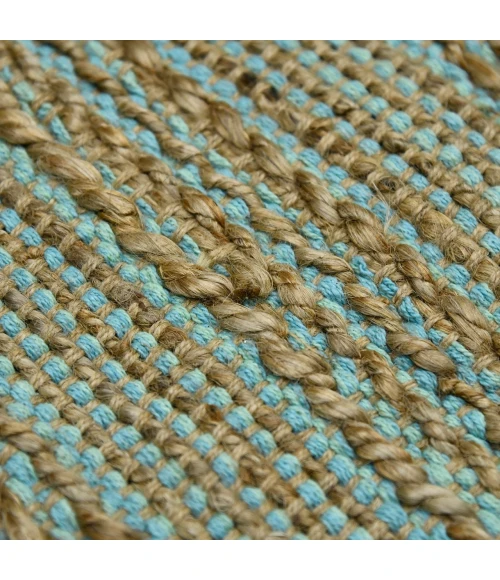 Amer Naturals Aqua NAT-5 8ft. x 10ft. Rect. Rug