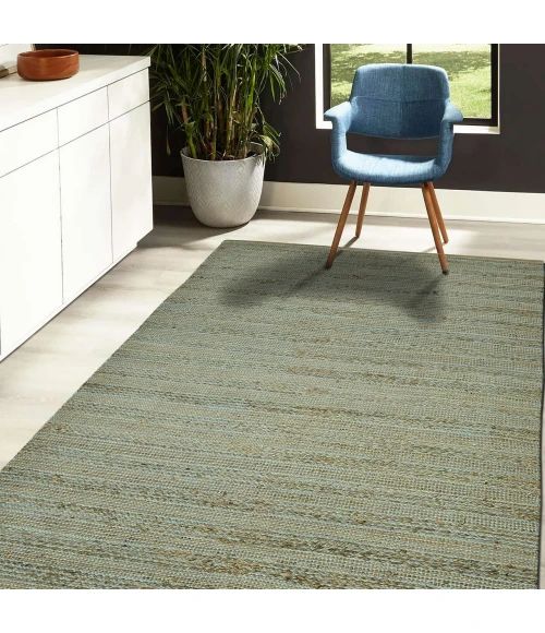 Amer Naturals Aqua NAT-5 8ft. x 10ft. Rect. Rug