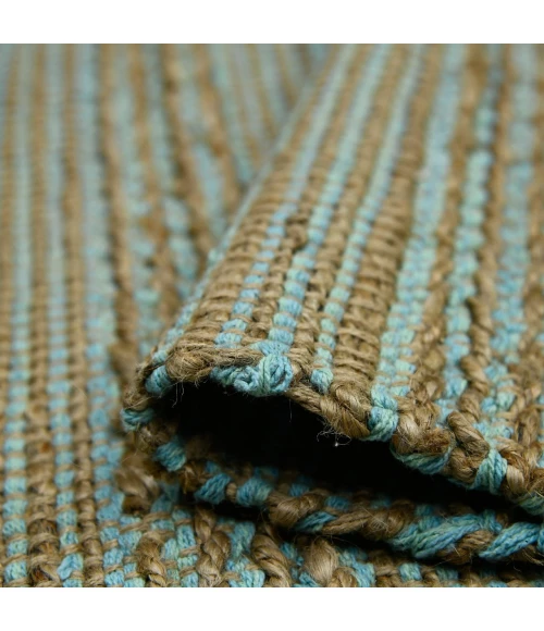 Amer Naturals Aqua NAT-5 8ft. x 10ft. Rect. Rug