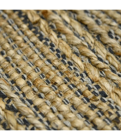 Amer Naturals Dark Gray NAT-6 5ft. x 8ft. Rect. Rug