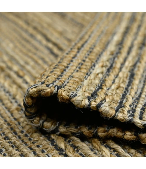 Amer Naturals Dark Gray NAT-6 5ft. x 8ft. Rect. Rug