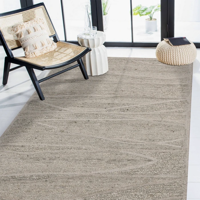 Amer Nimbus Beige NIM-8 7ft.9in. x 9ft.9in. Rect. Rug