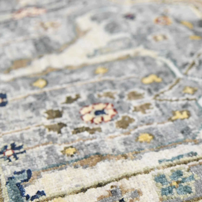 Amer Nuit Arabe Deep Silver NUI-74 9ft. x 12ft. Rect. Rug