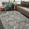 Amer Nuit Arabe Deep Silver NUI-74 2ft. x 3ft. Rect. Rug
