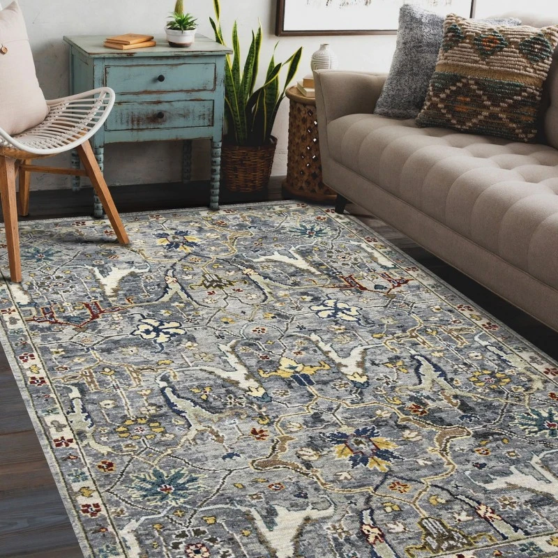 Amer Nuit Arabe Deep Silver NUI-74 2ft. x 3ft. Rect. Rug