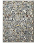 Amer Nuit Arabe Deep Silver NUI-74 9ft. x 12ft. Rect. Rug