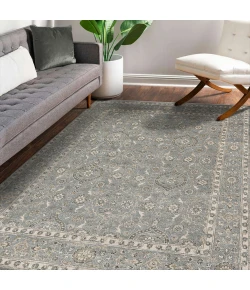 Amer Nuit Arabe Ice Blue NUI-129 10ft. x 14ft. Rect. Rug