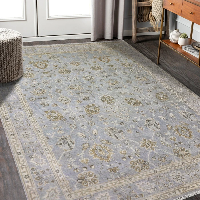 Amer Nuit Arabe Ice Blue NUI-134 8ft. x 10ft. Rect. Rug
