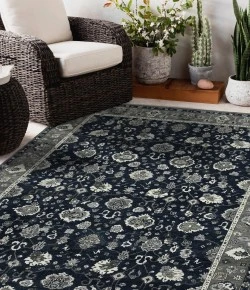 Amer Nuit Arabe Blue Sapphire NUI-20 2ft. x 3ft. Rect. Rug