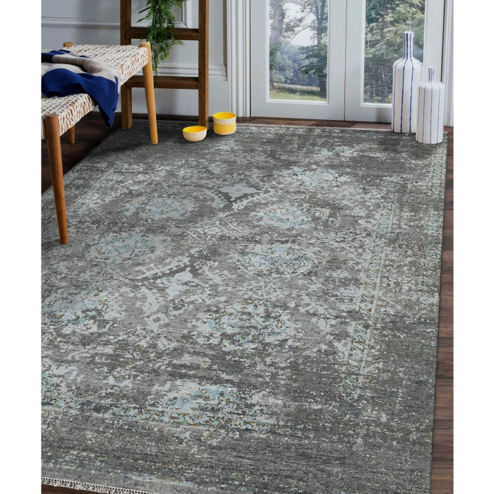 Amer Nuit Arabe Silver Sand NUI-22 10ft. x 14ft. Rect. Rug