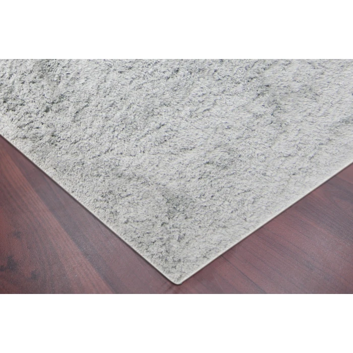 Amer Odyssey Morris Silver Polyester Shag Area Rug 9'x13'