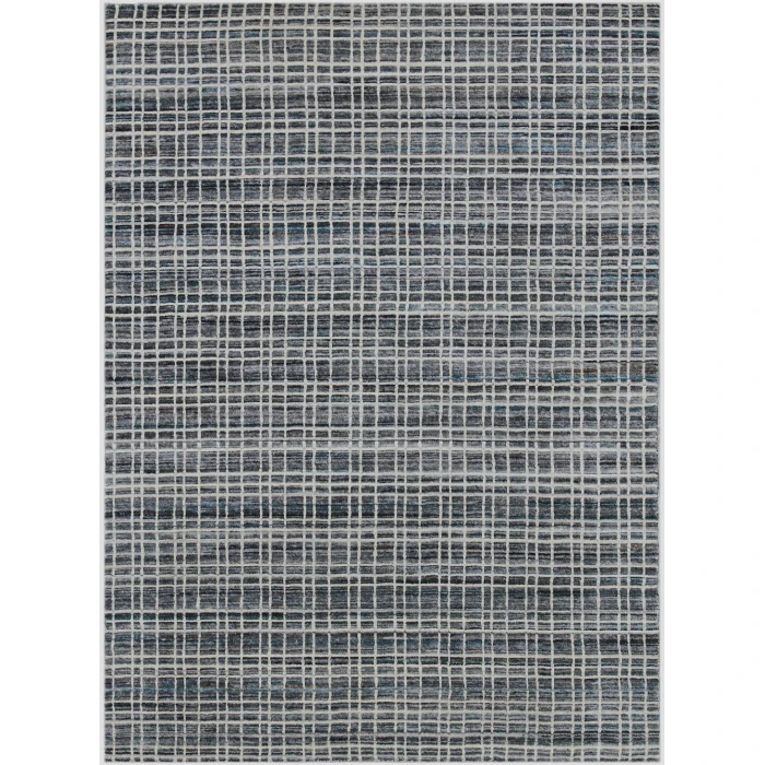 Amer Paradise Lorette Gray Hand-Woven Wool Blend Area Rug 2'x3'