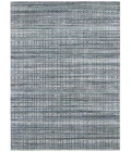 Amer Paradise Lorette Gray/Blue Hand-Woven Wool Blend Area Rug 2'x3'