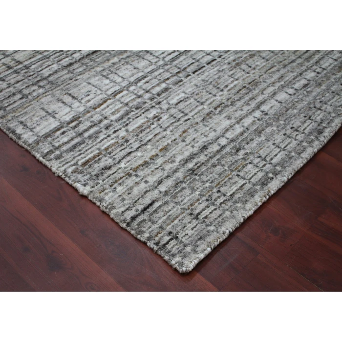 Amer Paradise Lorette Beige Hand-Woven Wool Blend Area Rug 2'x3'
