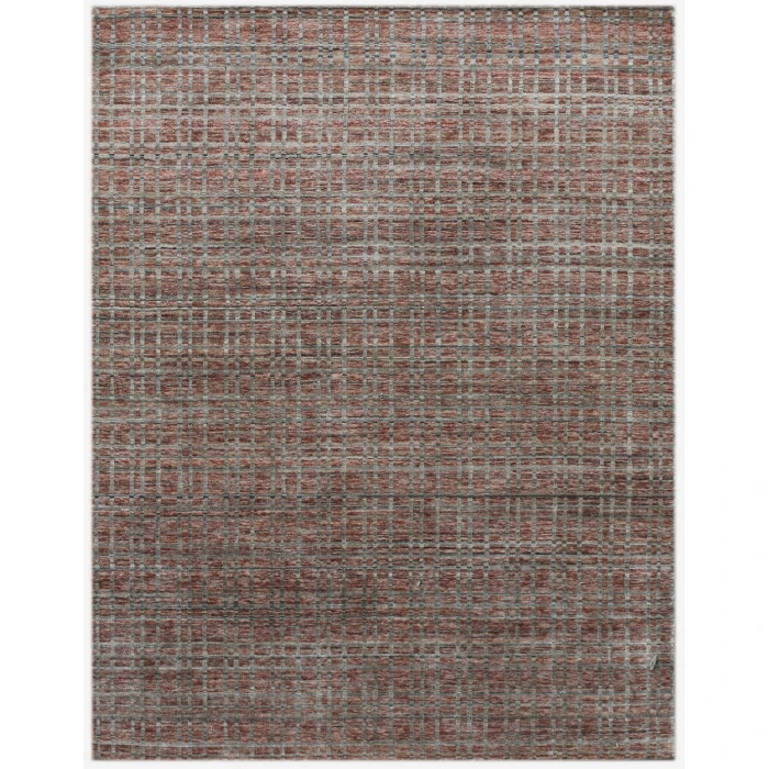 Amer Paradise Lorette Brick Red Hand-Woven Wool Blend Area Rug 3'x5'