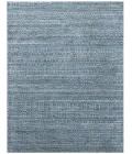 Amer Paradise Lorette Blue Hand-Woven Wool Blend Area Rug 3'x5'