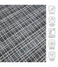 Amer Paradise Gray PRD-1 3ft. x 5ft. Rect. Rug