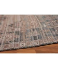 Amer Prairie Hays Blue/Green Jute/Polyester Flatweave Area Rug 5'x7'6"