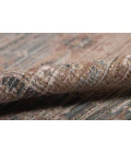 Amer Prairie Hays Blue/Green Jute/Polyester Flatweave Area Rug 5'x7'6"